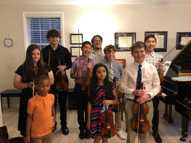 2022 Recital violin recitals in Raleigh NC