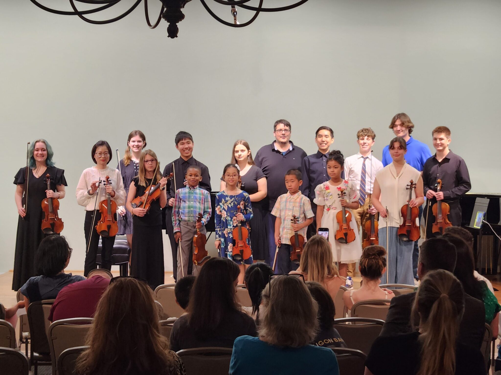 violin recitals in Raleigh NC